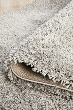 Frida Silver Grey Rug | Shaggy Rugs Belrose | Rugs N Timber