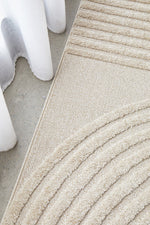 Remi Beige Gemini Runner | Modern Hall Runners Belrose  | Rugs 'N' Timber