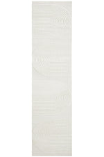 Remi Ivory Gemini Runner | Modern Hall Runners Belrose  | Rugs 'N' Timber