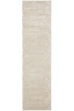 Remi Beige Virgo Runner | Modern Hall Runners Belrose  | Rugs 'N' Timber