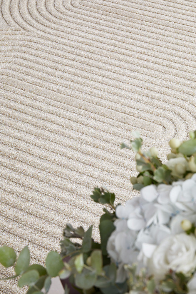 Remi Beige Virgo Rug | Modern Rugs Belrose  | Rugs 'N' Timber