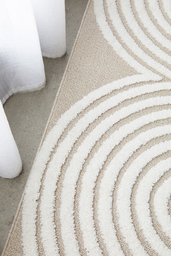 Remi Oat Virgo Runner | Modern Hall Runners Belrose  | Rugs 'N' Timber