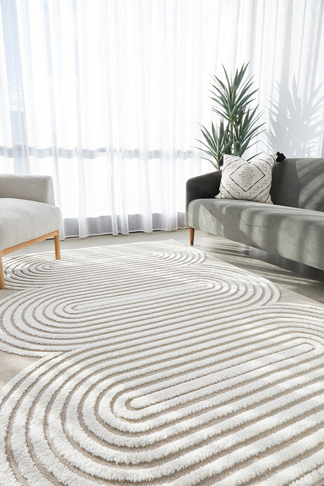 Remi Oat Virgo Rug | Modern Rugs Belrose  | Rugs 'N' Timber