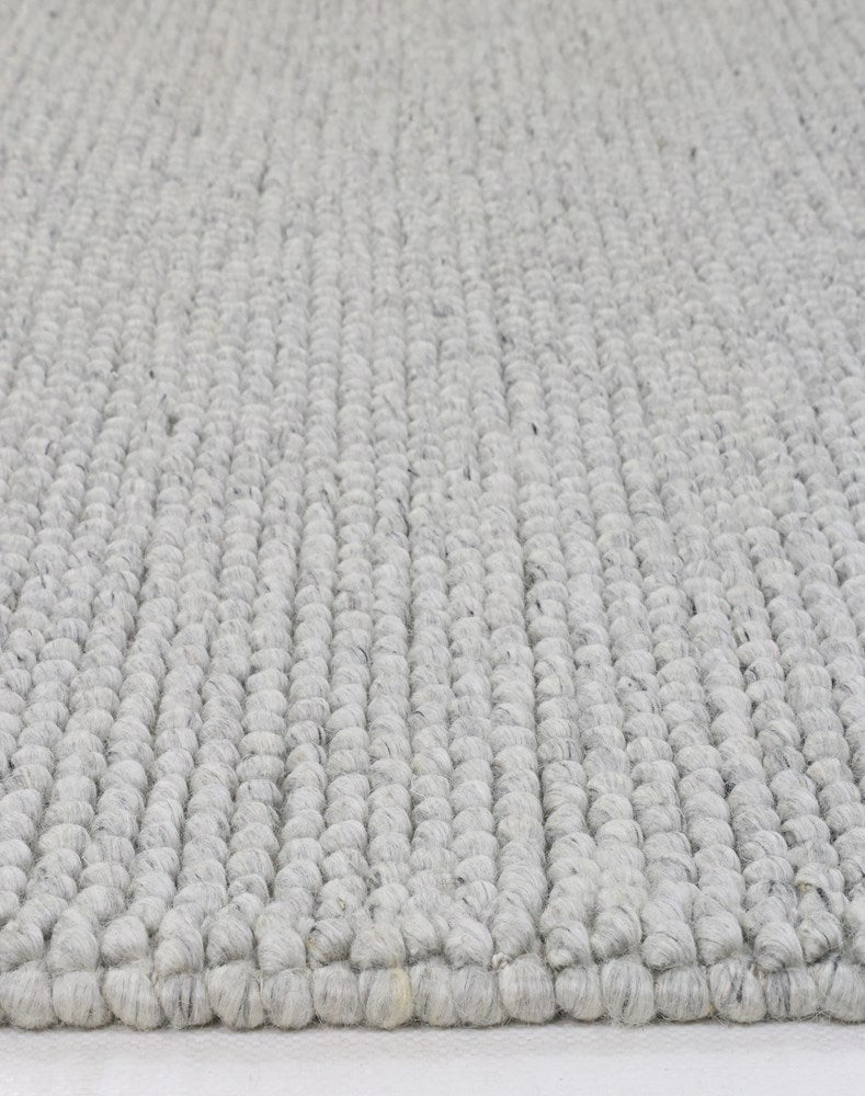 Newtown Silver Grey Rug | Wool Rugs Belrose | Rugs N Timber