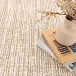 Geneva Linear Beige Rug | Modern Rugs Belrose | Rugs N Timber