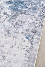 Lola Storm Blue Rug | Washable Rugs Belrose | Rugs N Timber