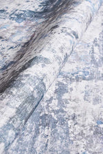 Lola Storm Blue Rug | Washable Rugs Belrose | Rugs N Timber