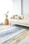 Lola Sunset Blue Rug | Washable Rugs Belrose | Rugs N Timber