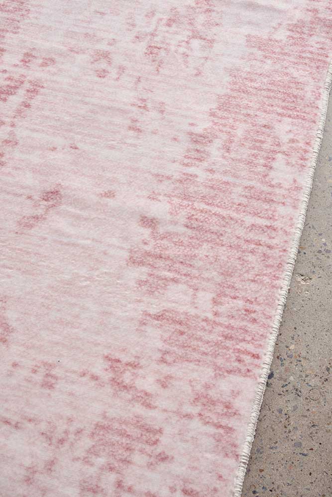 Lola Candy Floss Pink Rug | Washable Rugs Belrose | Rugs N Timber