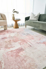 Lola Afterglow Pink Rug | Washable Rugs Belrose | Rugs N Timber