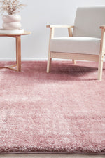 Fiona Blush Pink Rug | Shaggy Rugs Belrose | Rugs N Timber