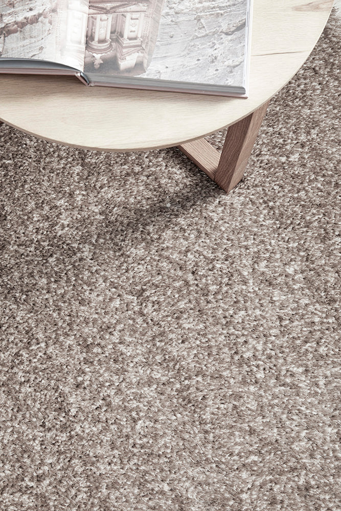 Fiona Mink Beige Rug | Shaggy Rugs Belrose | Rugs N Timber