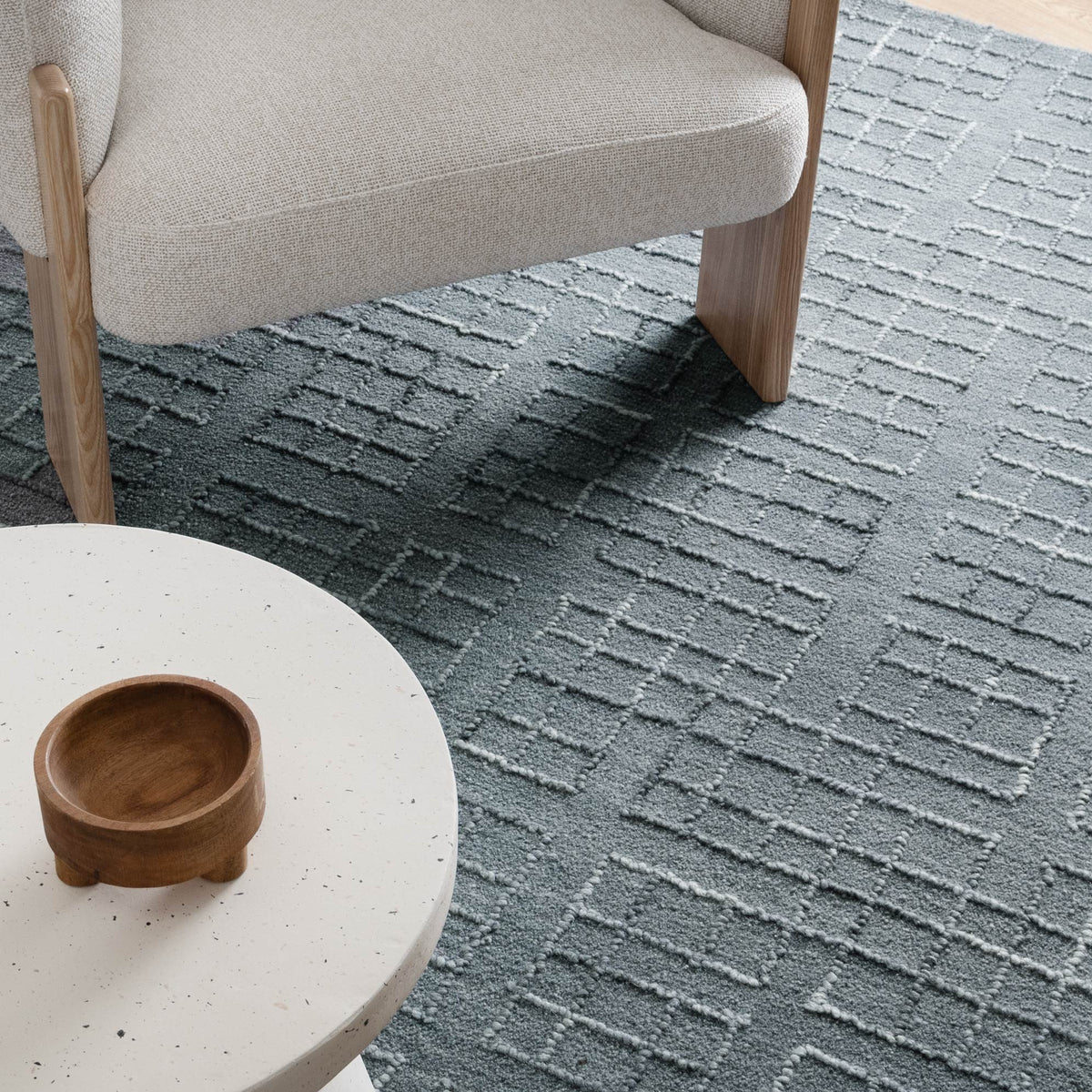 Toluca Denim Blue Rug | Wool Rugs Belrose | Rugs N Timber