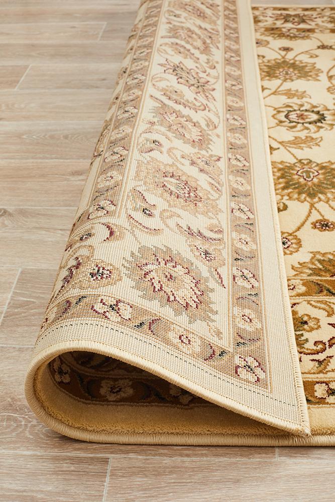 Julianna Cream Floral Rug | Traditional Rugs Belrose | Rugs N Timber