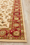 Julianna Cream Floral Runner | Traditional Hall Runners Belrose | Rugs N Timber