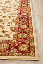 Julianna Cream Floral Runner | Traditional Hall Runners Belrose | Rugs N Timber