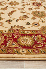 Julianna Cream Floral Runner | Traditional Hall Runners Belrose | Rugs N Timber