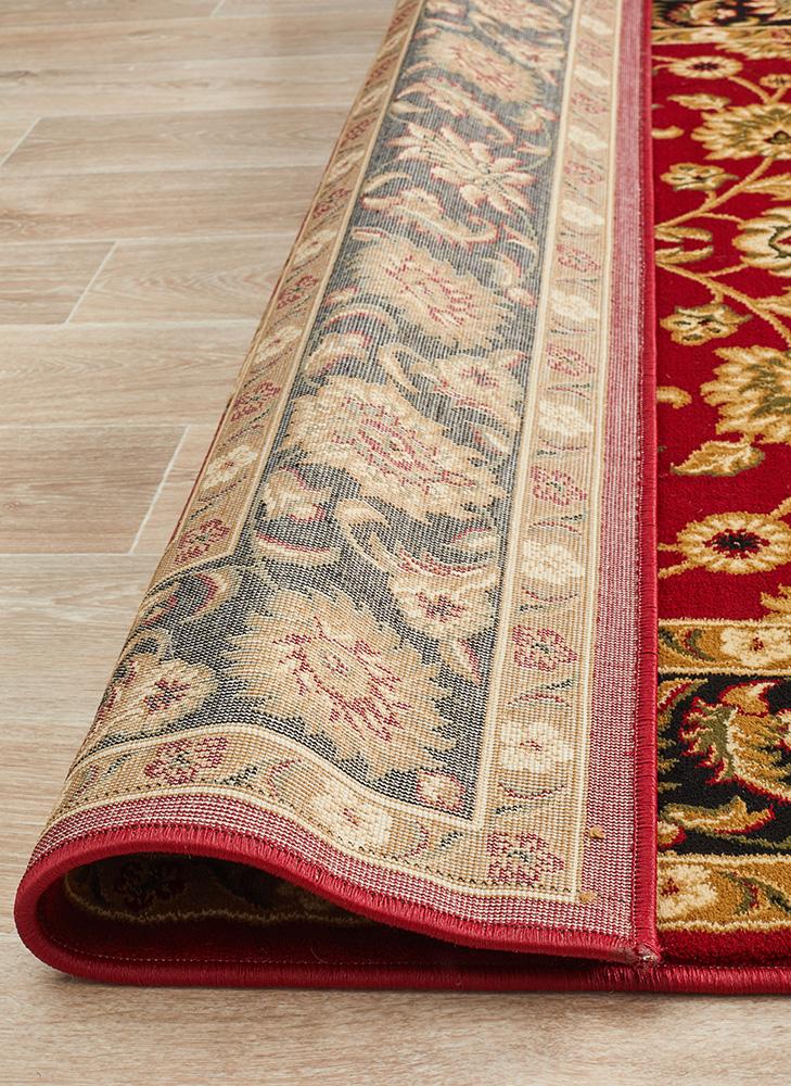 Julianna Red Floral Rug | Traditional Rugs Belrose | Rugs N Timber