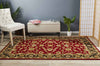 Julianna Red Floral Rug | Traditional Rugs Belrose | Rugs N Timber