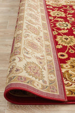 Julianna Red Floral Runner | Traditional Hall Runners Belrose | Rugs N Timber