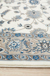 Julianna White Floral Runner | Traditional Hall Runners Belrose | Rugs N Timber