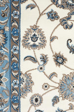 Julianna White Floral Runner | Traditional Hall Runners Belrose | Rugs N Timber