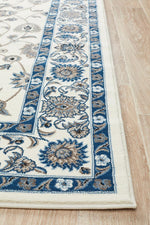 Julianna White Floral Rug | Traditional Rugs Belrose | Rugs N Timber