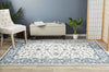 Julianna White Floral Rug | Traditional Rugs Belrose | Rugs N Timber