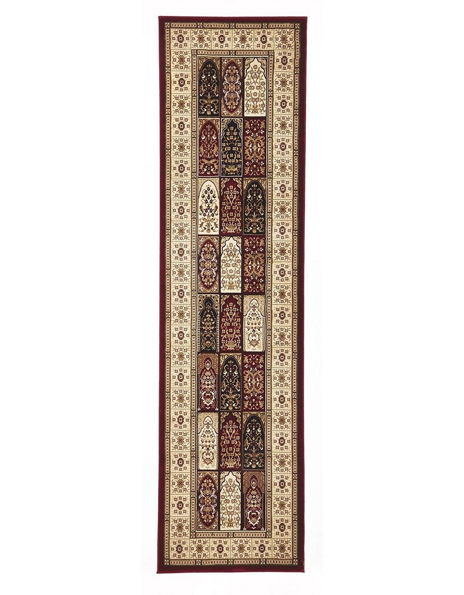 Julianna Red Floral Rug | Traditional Rugs Belrose | Rugs N Timber