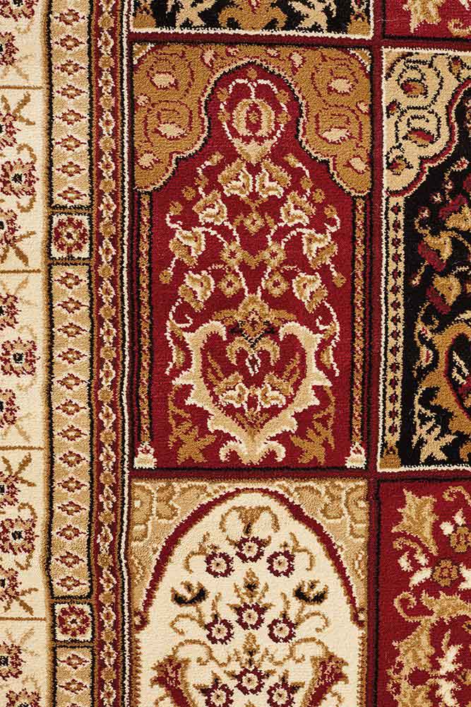 Julianna Red Floral Runner | Traditional Hall Runners Belrose | Rugs N Timber