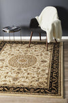 Julianna Cream Medallion Rug | Traditional Rugs Belrose | Rugs N Timber