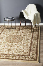 Julianna Cream Medallion Rug | Traditional Rugs Belrose | Rugs N Timber