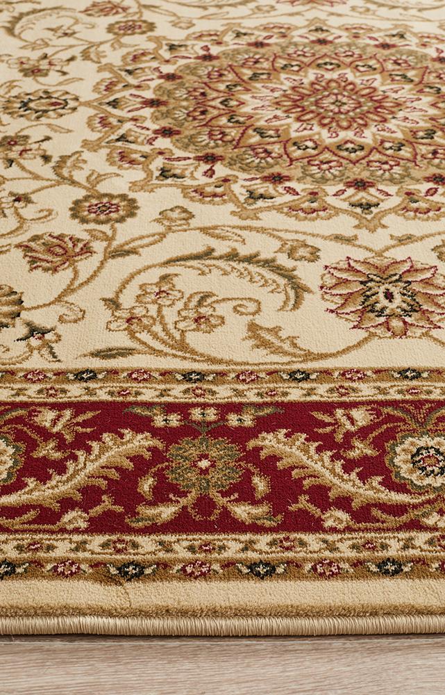 Julianna Cream Medallion Rug | Traditional Rugs Belrose | Rugs N Timber