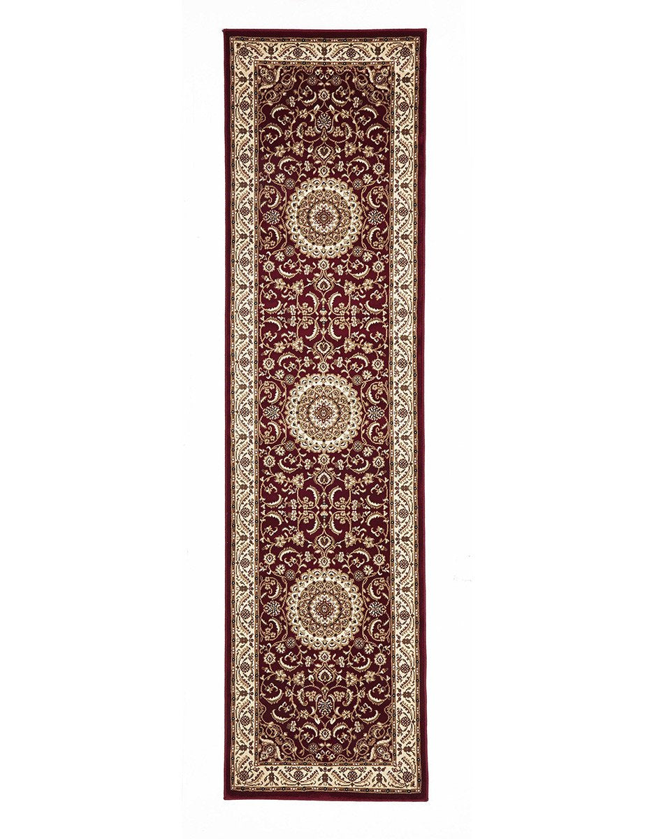 Julianna Red Medallion Rug | Traditional Rugs Belrose | Rugs N Timber