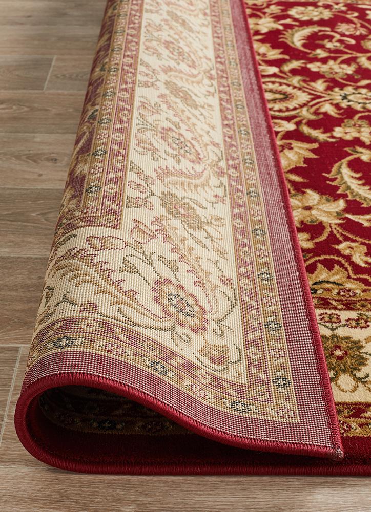 Julianna Red Medallion Rug | Traditional Rugs Belrose | Rugs N Timber