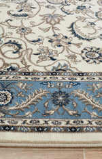 Julianna White Medallion Rug | Traditional Rugs Belrose | Rugs N Timber