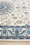 Julianna White Medallion Runner | Traditional Hall Runners Belrose | Rugs N Timber