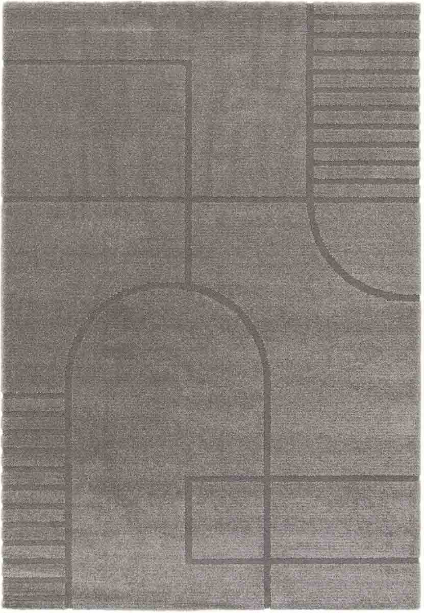 Lotus Smoke Shapes Rug