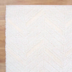 Atlanta Cream Herringbone Rug | Shaggy Rugs Belrose Sydney