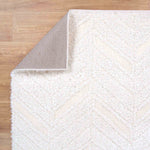 Atlanta Cream Herringbone Rug | Shaggy Rugs Belrose Sydney