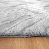 Atlanta Silver Herringbone Rug | Shaggy Rugs Belrose Sydney