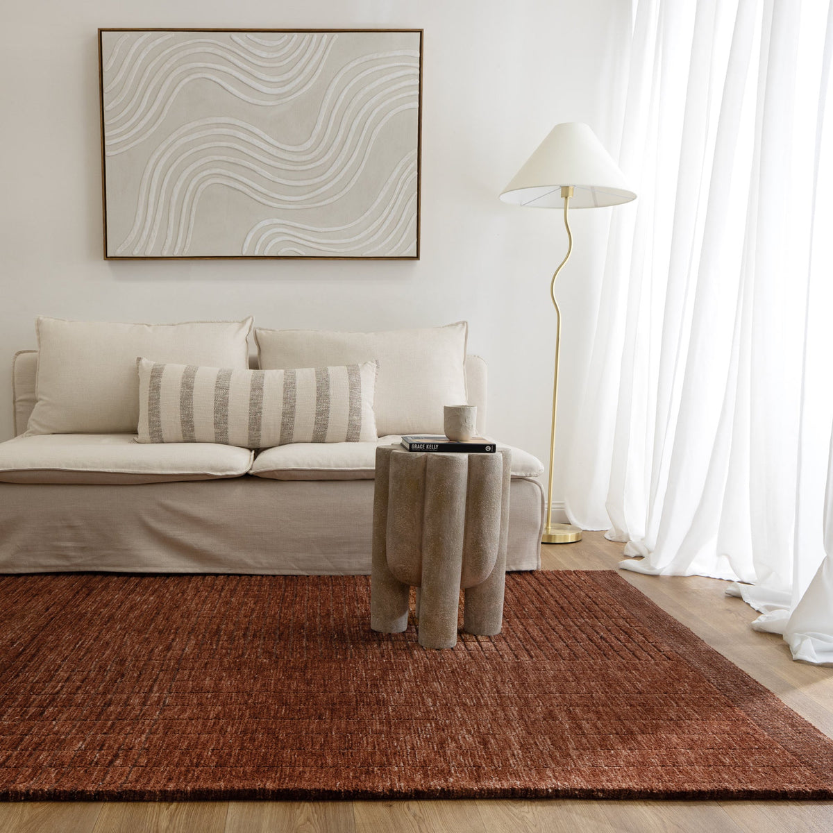 New York Copper Rug | Modern Rugs Belrose | Rugs N Timber