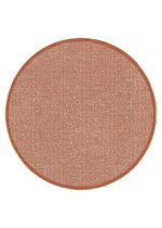 Randwick Rust Round Rug | Outdoor Rugs Belrose | Rugs 'N' Timber