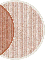 Randwick Rust Round Rug | Outdoor Rugs Belrose | Rugs 'N' Timber