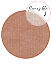 Randwick Rust Round Rug | Outdoor Rugs Belrose | Rugs 'N' Timber