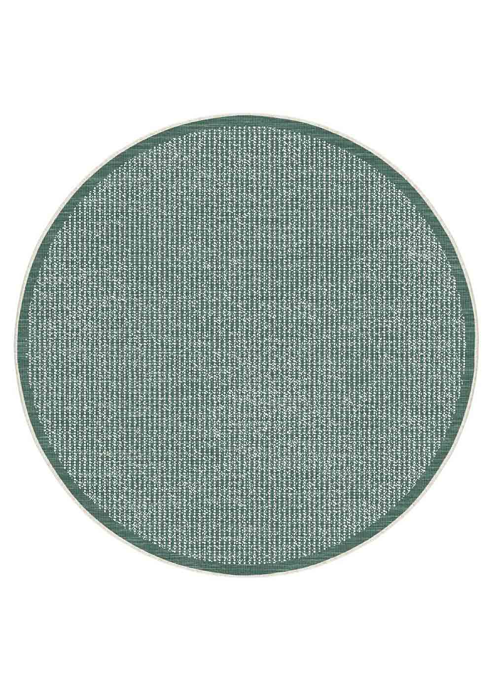 Randwick Green Round Rug | Outdoor Rugs Belrose | Rugs 'N' Timber