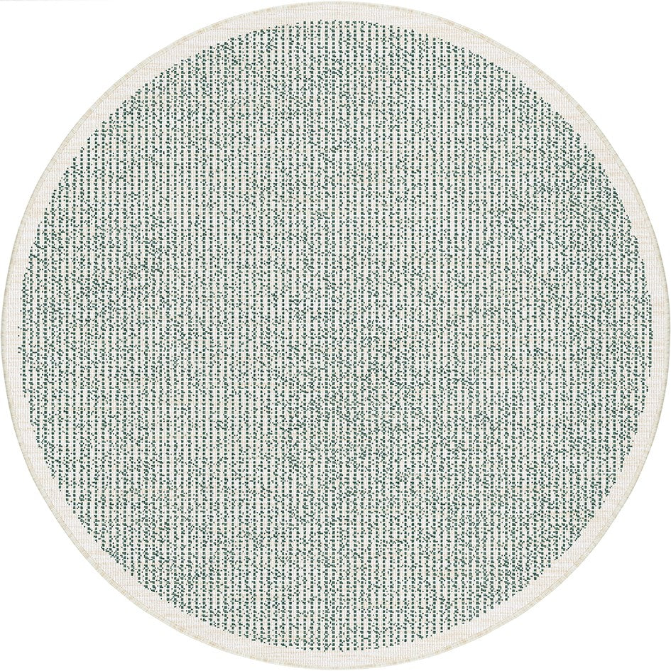 Randwick Green Round Rug | Outdoor Rugs Belrose | Rugs 'N' Timber