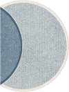 Randwick Blue Round Rug | Outdoor Rugs Belrose | Rugs 'N' Timber