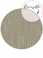 Randwick Beige Round Rug | Outdoor Rugs Belrose | Rugs 'N' Timber