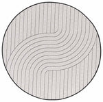 Randwick Black Round Rug | Outdoor Rugs Belrose | Rugs 'N' Timber